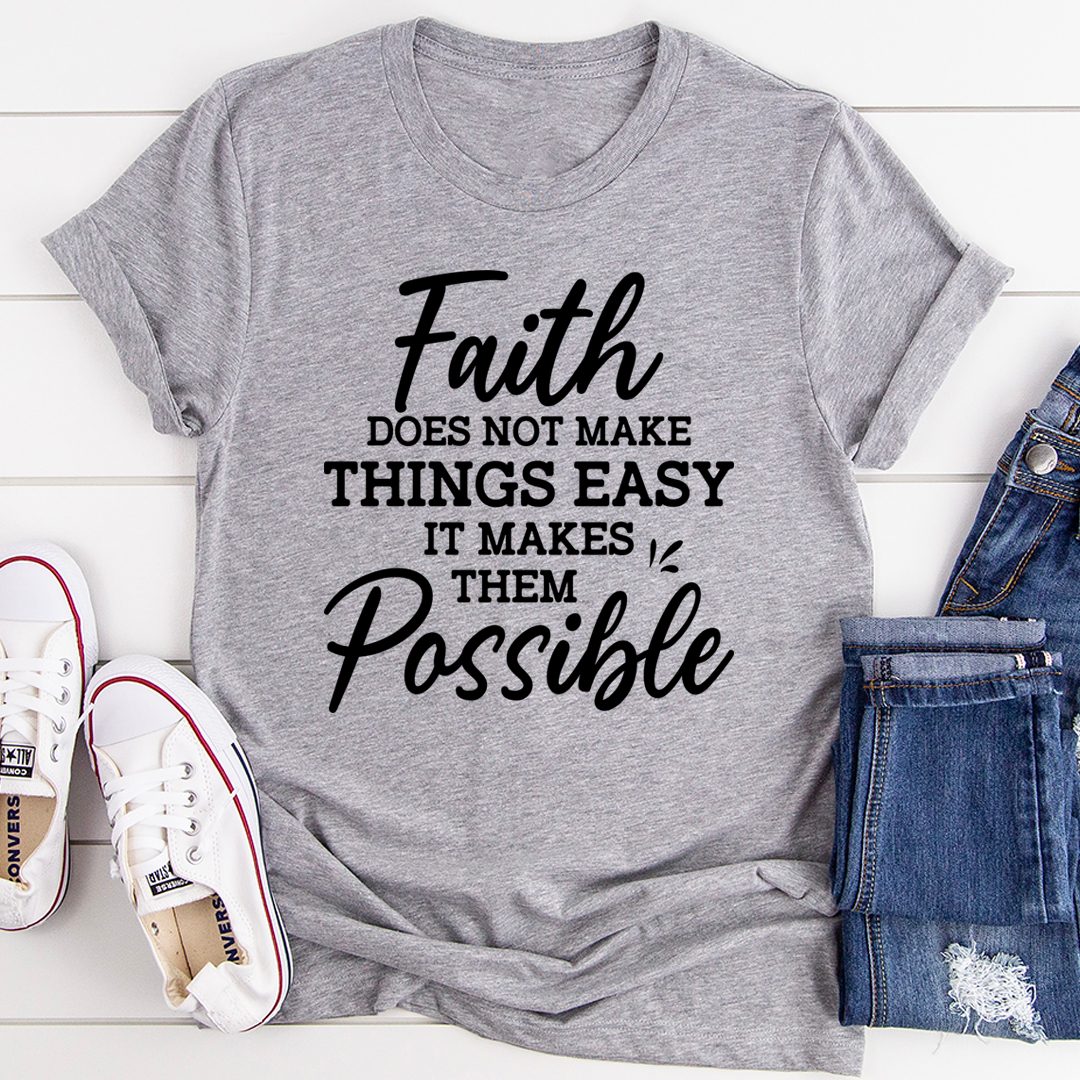 Faith Love It Live It T-Shirt