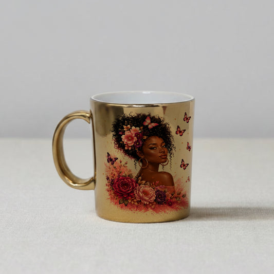 Mug 11oz Chrome (Gold)