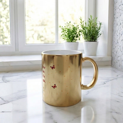 Mug 11oz Chrome (Gold)
