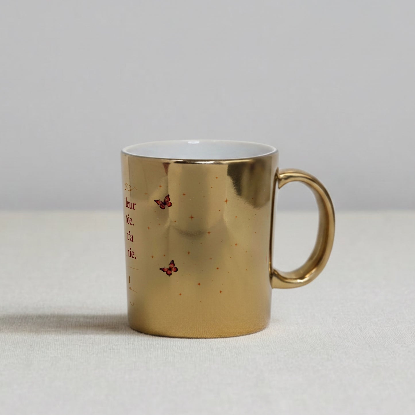 Mug 11oz Chrome (Gold)